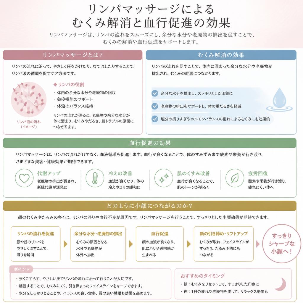 リンパマッサージの魅力